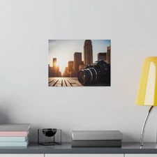 Matte Canvas, Stretched, 0.75"