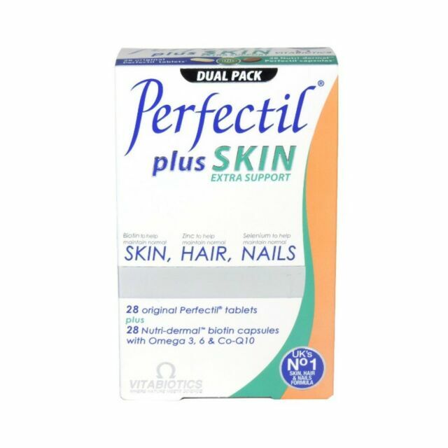Perfect Plus Tablet Vitabiotics Perfectil Plus Skin (28 tablets, 28 capsules) for sale ...