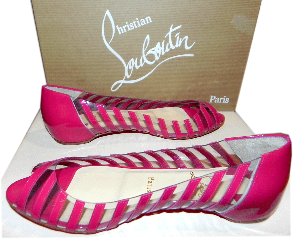 Christian Louboutin Specchio Rosa Ciclamino pelle Lucida Striscia Christian Louboutin Rosa Specchio Rosa Louboutin Ciclamino pelle Lucida Striscia e0c485