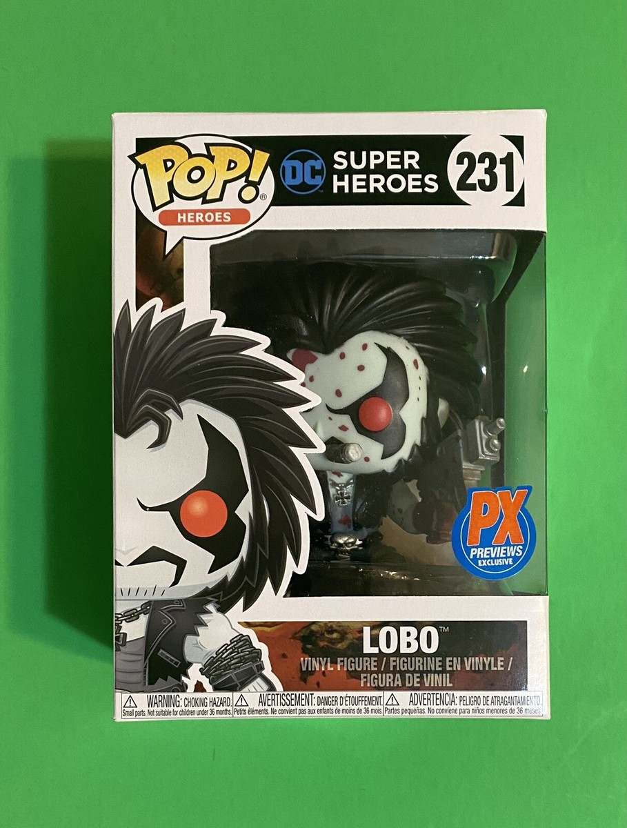 激レア Funko Lobo 231 PX BLOODY VERSION 限定版 Funko Pop DC Lobo #231 (Bloody) PX Previews Exclusive 1st