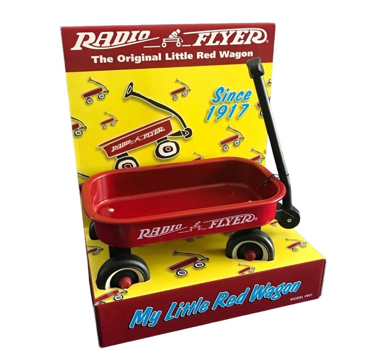 VTG 1998 Original Mini Radio Flyer Little Red Wagon Toy