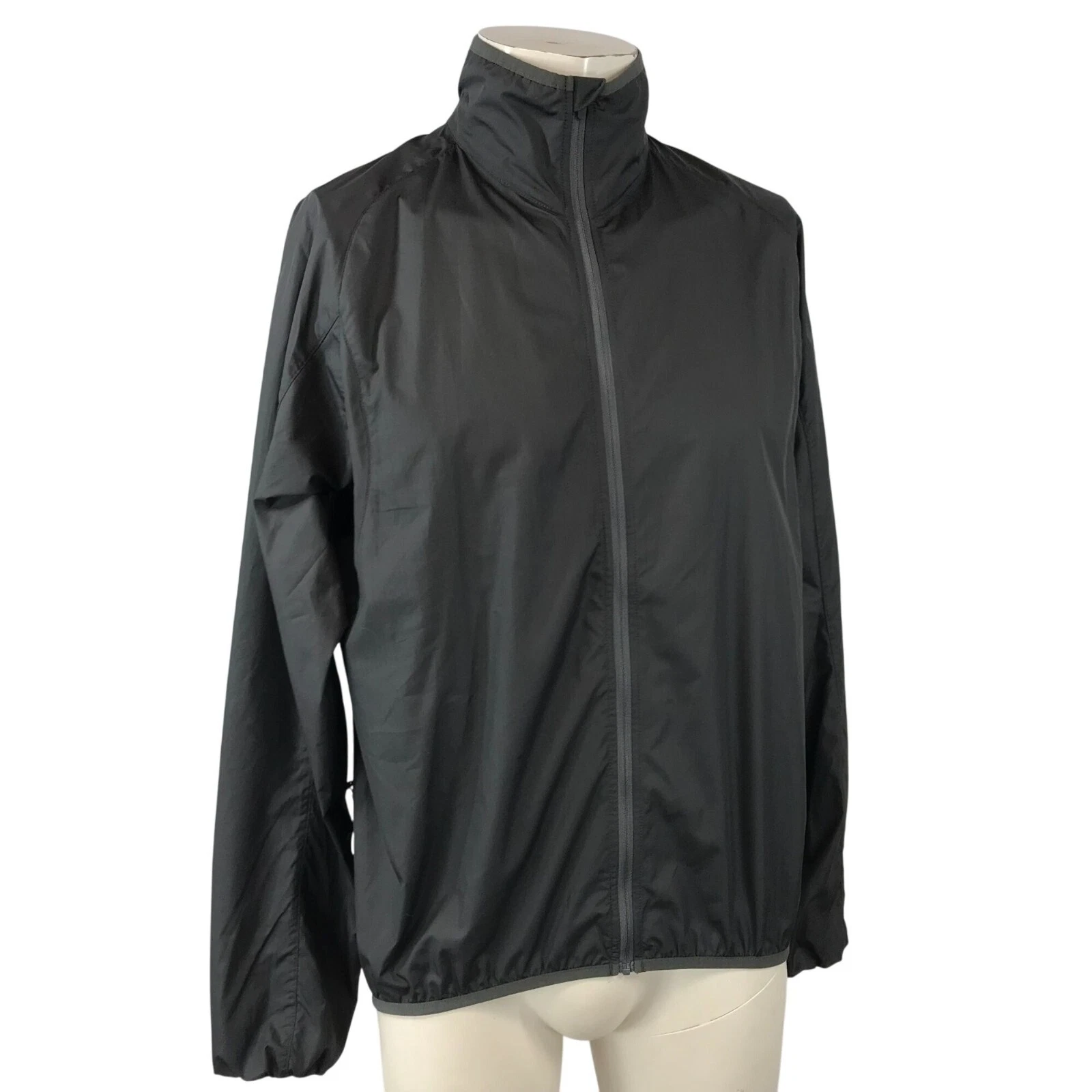 novara full zip polyester cycling jacket