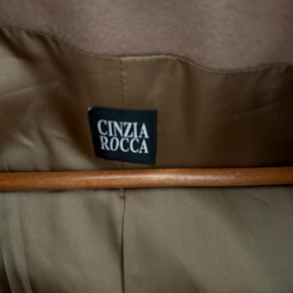Cinzia Rocca Women's Long Superfine Wool Camel Coat image 6