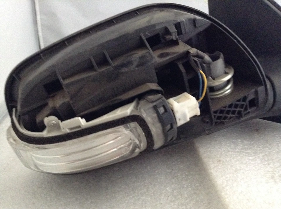 Espejo retrovisor eléctrico derecho Scion XD 2008 2009 2010 2011 2012 OEM #907 carcasa faltante Foto 4 de 4