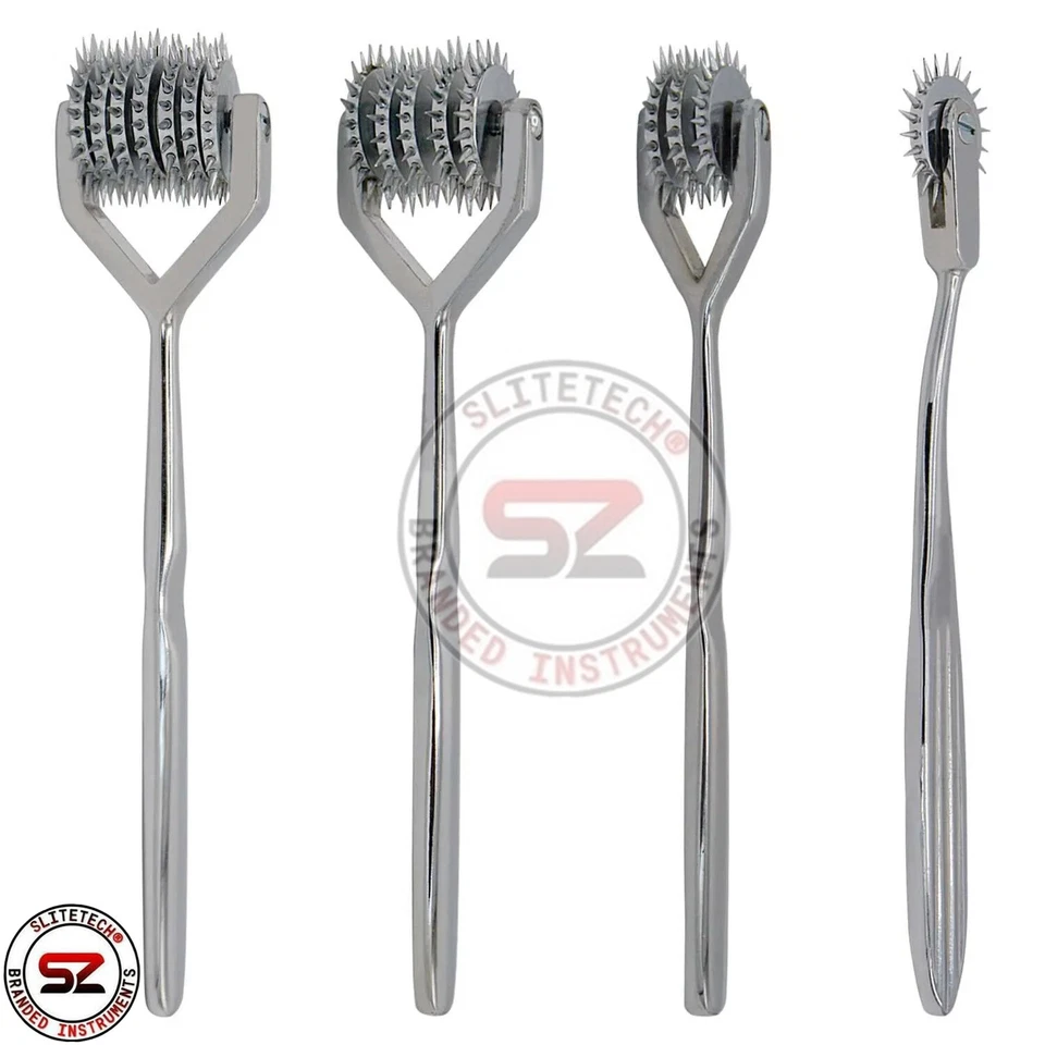 SLITETECH Nervenrad Nadelrad Wartenberg Pinwheel Sensibilitätsrad Neuro Rad