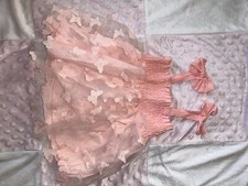 Pink Butterfly Princess Style Dress