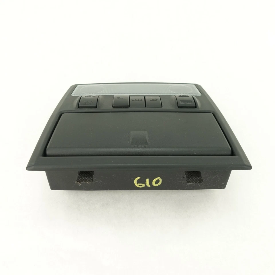 Hyundai Tiburon Front Overhead Console Dome Map Light Sunroof Black 2003 2004 - Image 3 of 4