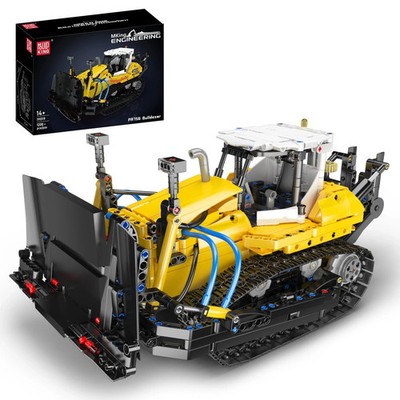 Mould King 19019 Technik Pneumatik Bulldozer 1200 Klemmbausteine NEU OVP