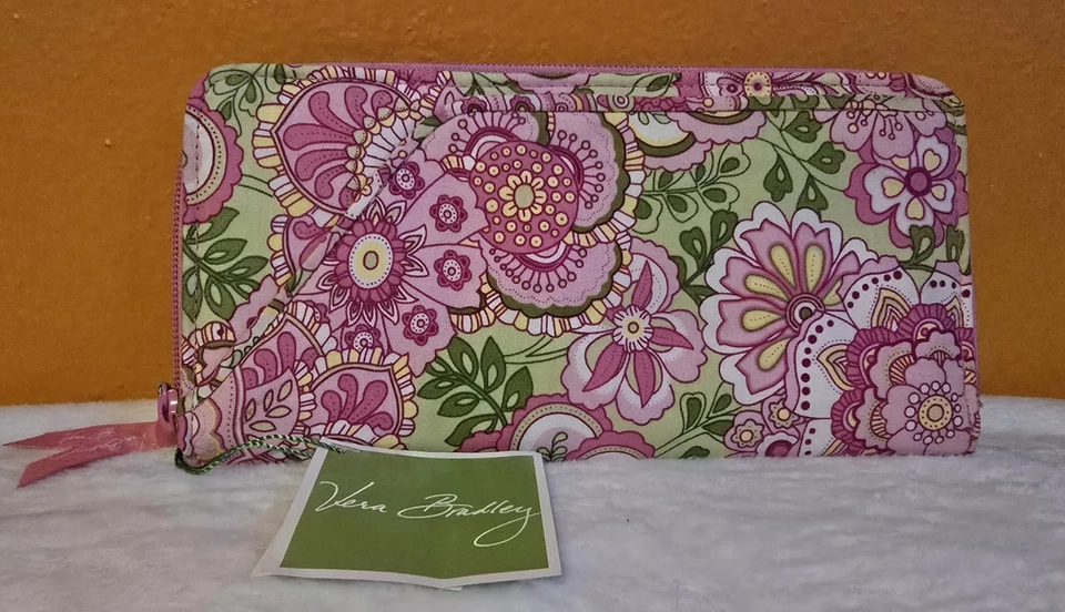 Vera Bradley Organizador de Viaje Rosa Pétalo Nuevo Con Etiquetas Foto 3 de 3