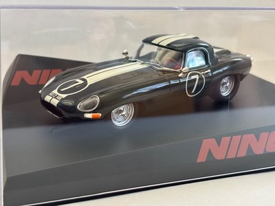 Ninco Slotcar 50599 Jaguar E-Type Roadster British Green OVP Grün Weiß
