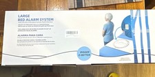 Wireless Bed Alarm System w/ 20x30 Sensor Pad, Monitor, Batteries, Manuals