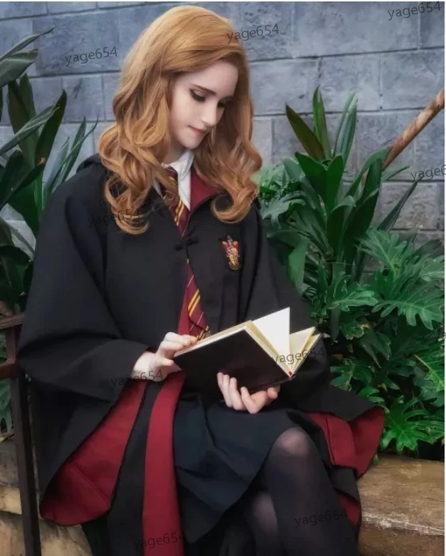 MARKENLOS Karneval Mädchen&Daman Harry Potter Gryffindor /Slytherin/Ravenclaw Cosplay sets