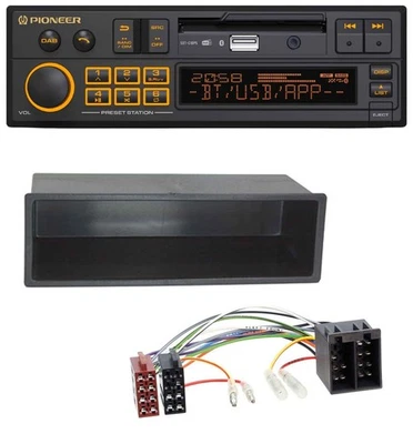 Pioneer DAB MP3 USB Bluetooth Autoradio für Mercedes A-Klasse M-Klasse Vaneo VW - Bild 1 von 4