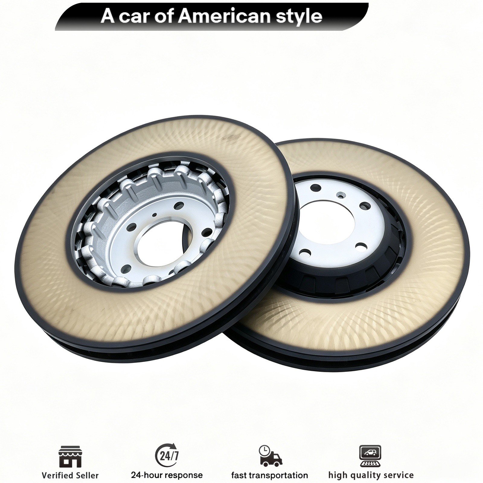 Bentley Bentayga Speed 2016-2023 Front Right Brake discs 2 pcs