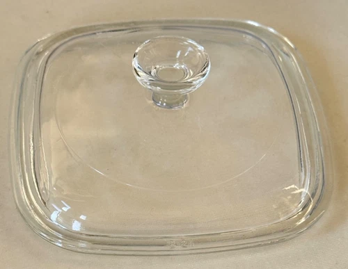 Petite Pan Pyrex Glass Lid P-41-GC for Corning Ware P-41-B & P-43-B Casseroles