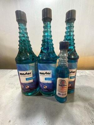 Master Blue Aftershave 15 fl oz Discontinued Master Blue Barber Original 4 Pack