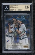 2015 Topps Stadium Club Gold Foil James McCann #70 BGS 9.5 GEM MINT 0c9g