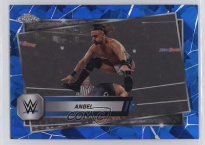 2025 Topps Chrome WWE Sapphire Angel Garza Angel #27 9cf