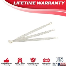 Braided Tinned Copper Cable 5Pc Universal Automotive Ground Strap