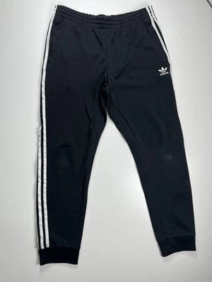 Adidas Pantalon De Survêtement TrackPants Noir Blanc Taille L Homme - Photo 1/4