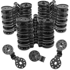 100Pcs Shade Cloth Clips Plastic Heavy Duty Sun Shade Lock Grip UV Resistant F