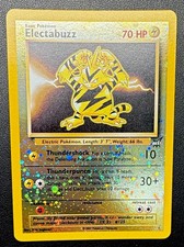 Electabuzz 10 Best of Game Promo Holo Pokemon TCG 70 HP English 2002