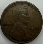 1924 S Lincoln Wheat Cent Exact Coin Imaged #LWC2719