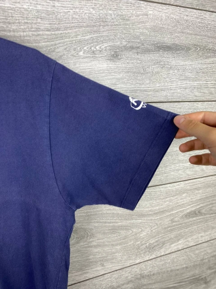 Camiseta Para Hombre Vintage Mambo Big Logo Y2K Streetwear Camiseta Azul Talla M Foto 4 de 4