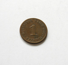 KAISERREICH: 1 Pfennig 1893 J, J. 10, sehr sch&ouml;n