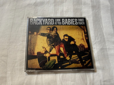 Backyard Babies - Look At You CD 1997 MVG 3 Track Single Import Sweden OOP RARE