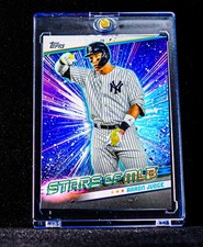 AARON JUDGE REFRACTOR YANKEES MVP COLORBLAST MLB STARS RARE INVESTMENT CARD SSP