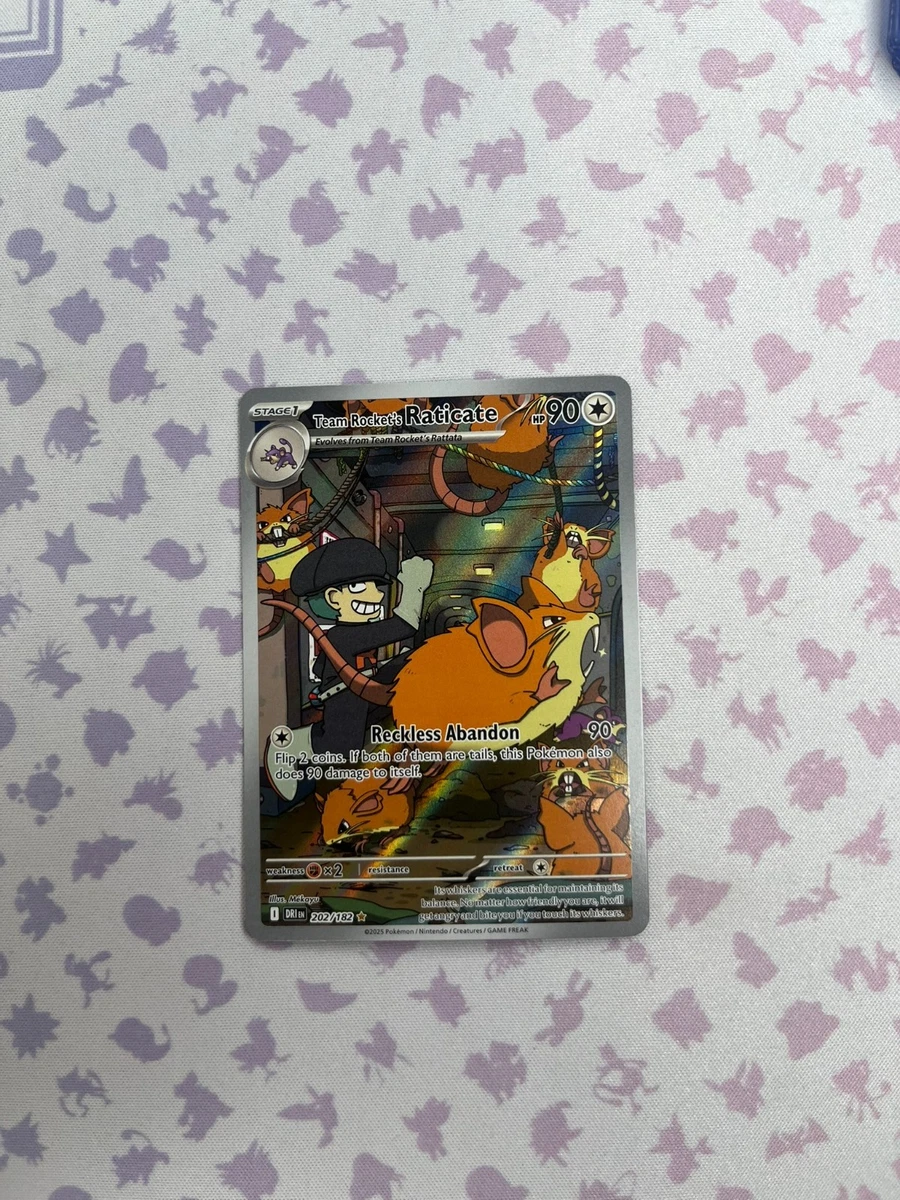 Team Rocket's Raticate Pokémon TCG Cards for sale | eBay