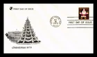 DR JIM STAMPS US COVER CHRISTMAS SANTA CLAUS FDC READERS DIGEST CACHET