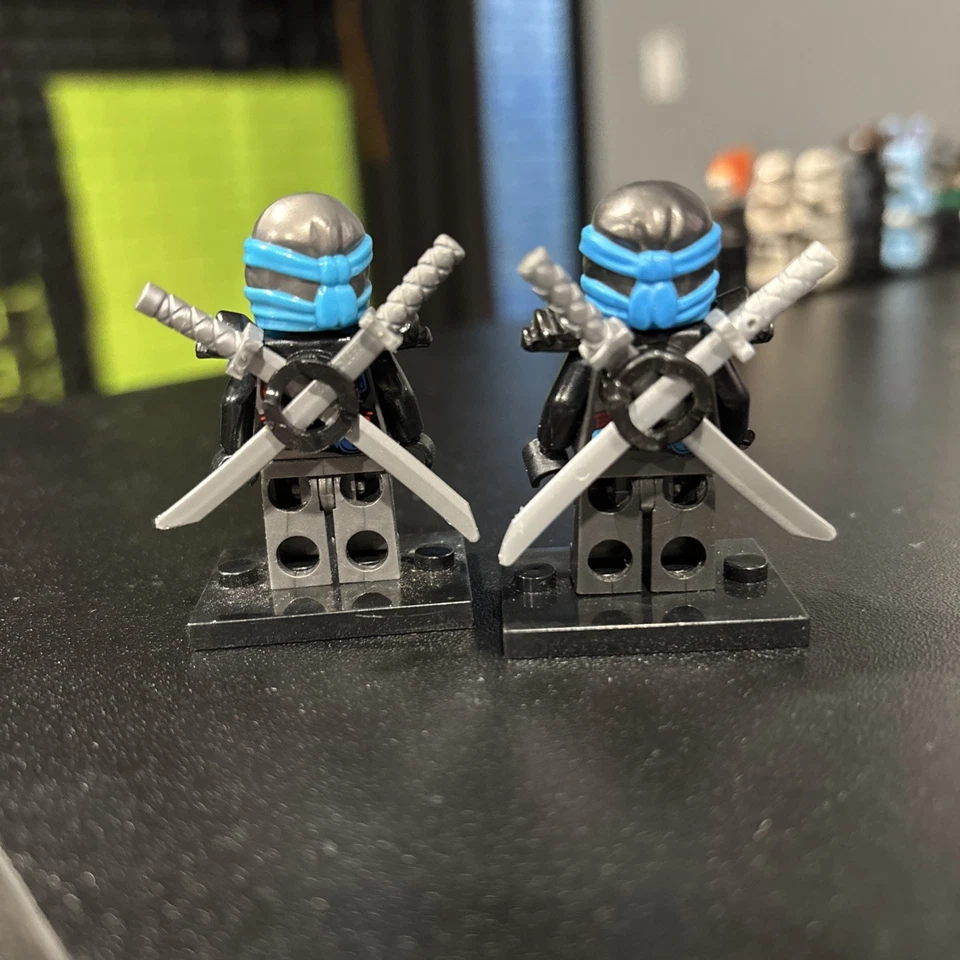 LEGO Ninjago Hands of Time Nya Minifigure NJO279 Dual Sided Head 2017 70627 - Image 2 of 2