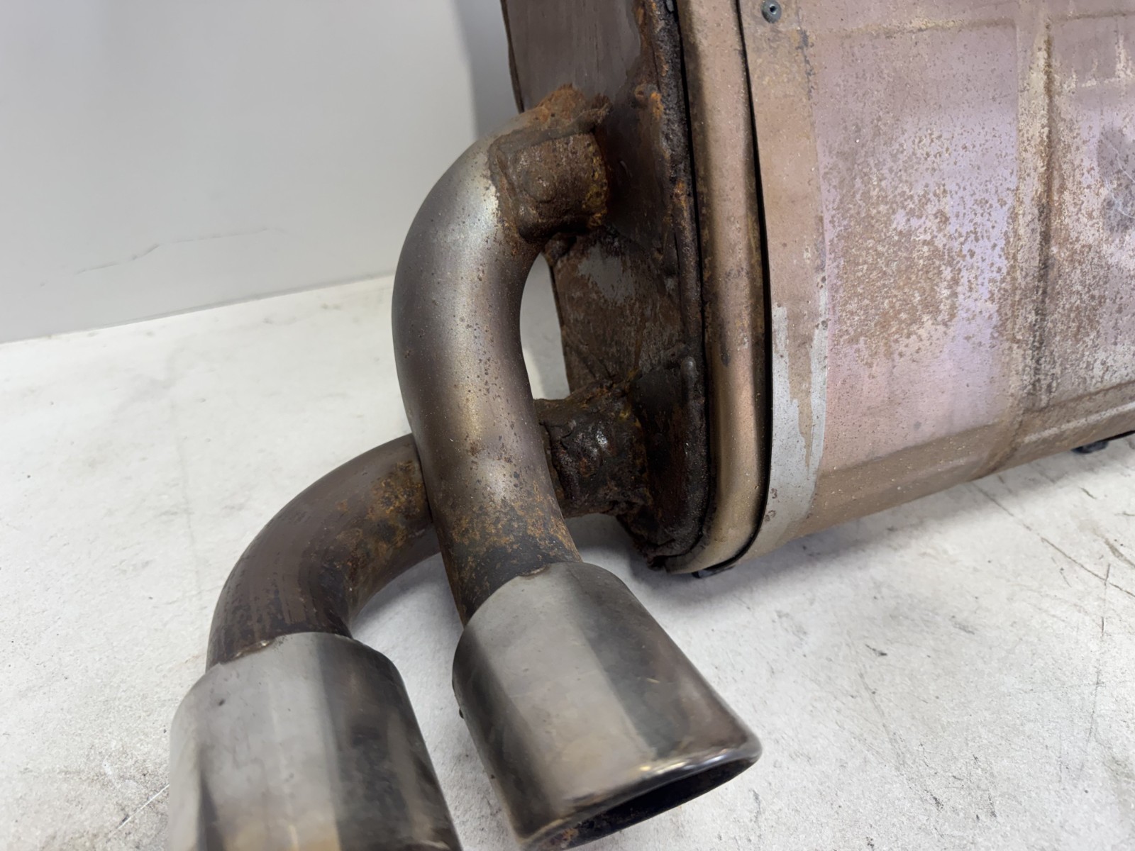 1999 FERRARI F355 CONVERTIBLE OEM U.S. LHD EXHAUST MUFFLER TAIL PIPE