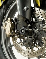 Gabelschutz R&G Racing Schwarz Triumph Tiger 800