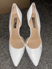  I.N.C International Concepts Croc Embossed Leather Pumps Size 8.5M