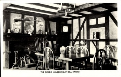 PC London City, England, Dickens House, Dingley Dell Kitchen - 4947568