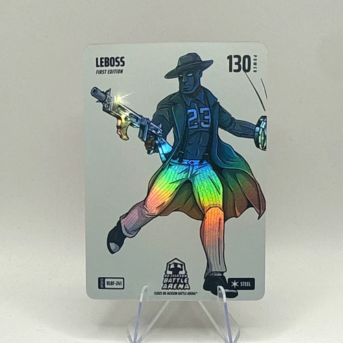 LeBoss Bo Jackson Battle Arena 1st Ed Steel Foil BLBF-241 Power 130