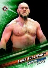 2019 Topps WWE Smackdown Live - Green Parallel #31 Lars Sullivan Rookie RC