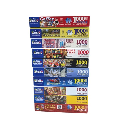 Puzzle Zodiac White Mountain 1000 Pièces – Édition 2001, Neuf Scellé, Thème Astrologie