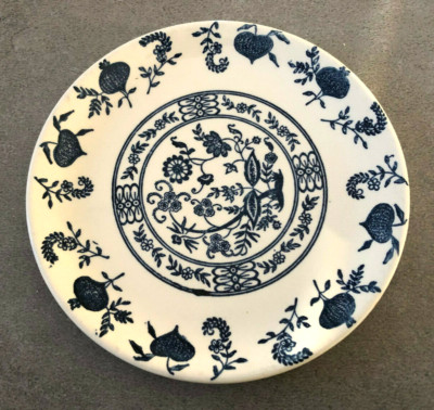 SCIO? Blue Onion Vintage - 6'' BREAD PLATE