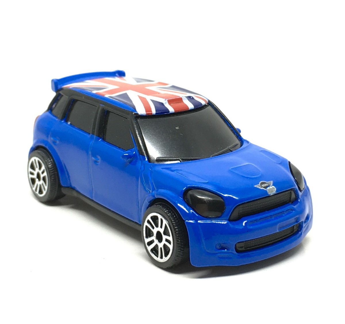 Majorette Mini Cooper WRC Blue - Union Jack Flag 1:57 (3