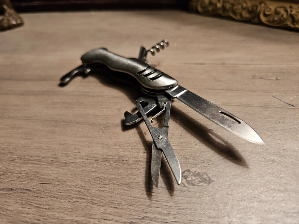 MULTI-TOOL POCKET KNIFE- TOOL/TACKLE BOX MUST HAVE!