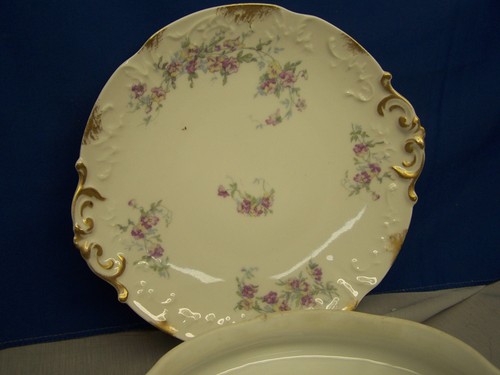 BERNARDAUD - (D&Co.) COV. Ciotola per verdure lavanda e fiori gialli smerlati - Foto 4 di 9
