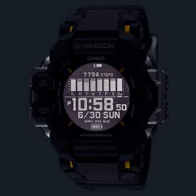 CASIO G-SHOCK RANGEMAN GPR-H1000-1JR Bluetooth GPS Radio
