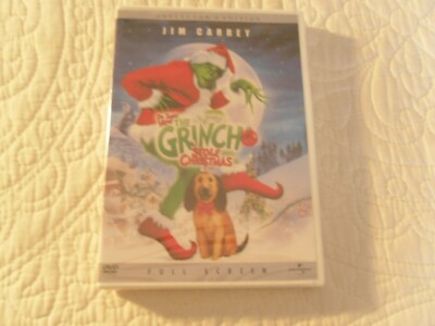 HOW THE GRINCH STOLE CHRISTMAS: JIM  CARREY (DVD, 2014) BRAND NEW & SEALED
