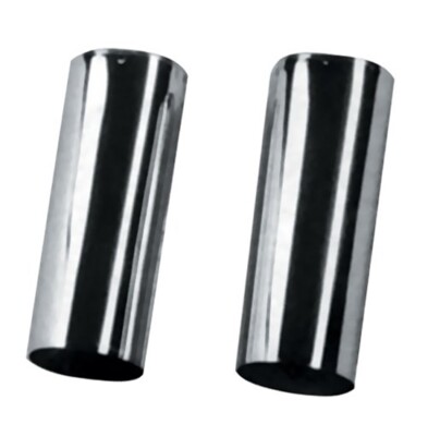 Chrome Fork Slider Covers Cow Bells For 80-06 Harley Touring 45963