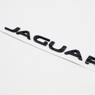 For Jaguar Sport Liftgate Tailgate Hatch Emblem Badge Nameplate Letter - Black