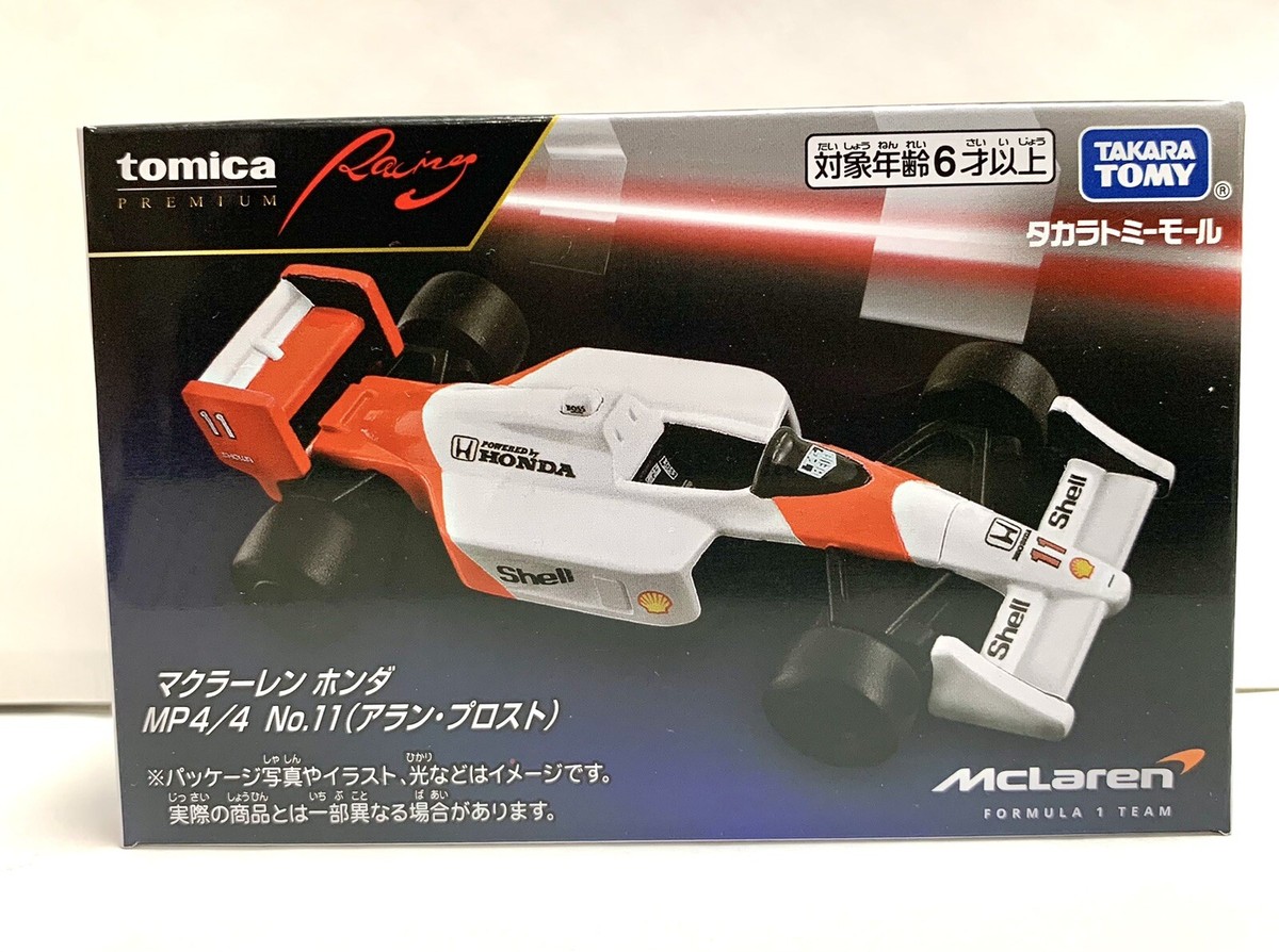 Takara Tomy / Tomica Premium Mclaren Honda MP4/4 No.11 Alain Prost